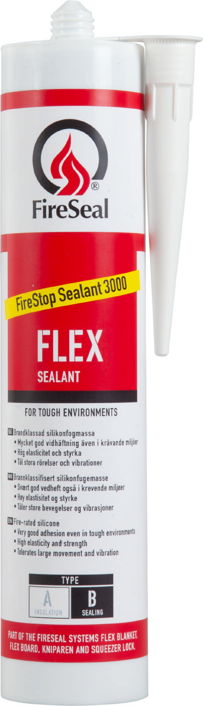 Flex [FSS3000] - silikonbasert fugemasse