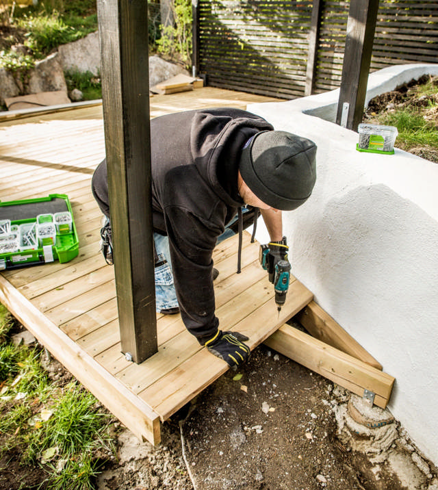 Classic decking screw, stainless steel A4