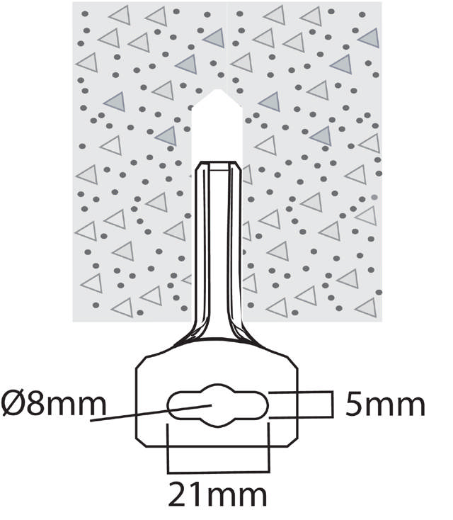 KOTWA KLUCZYKOWA OCYNKOWANA