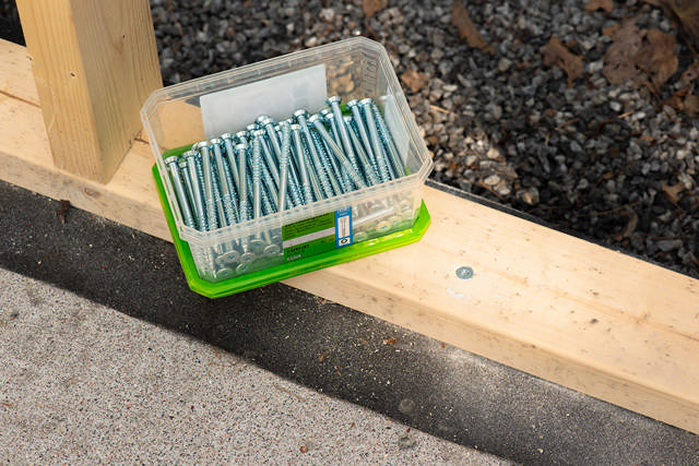 WKRĘT DO BETONU ECS-C CZĘŚCIOWO GWINTOWANY, OCYNKOWANY