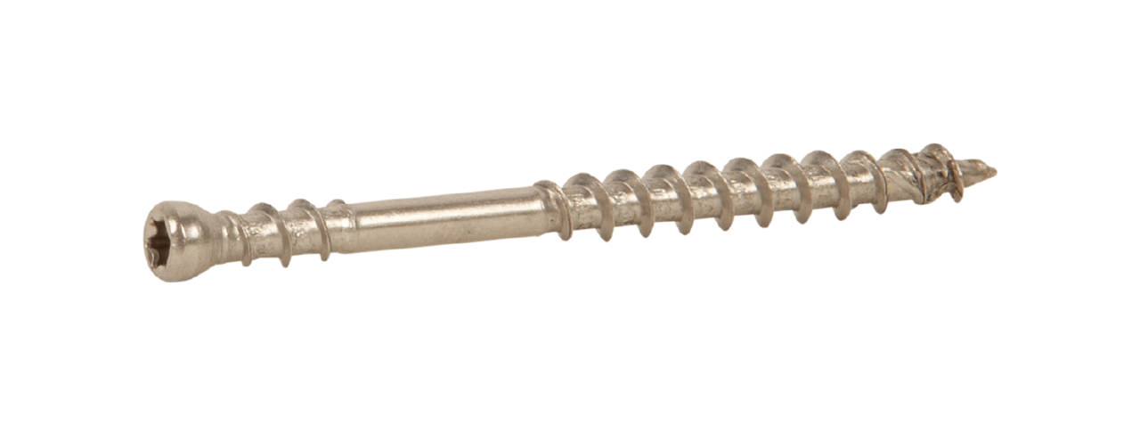 HDS decking screw, concealed installation, stainless acid-resistant A4