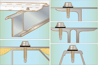 WKRĘT SAMOWIERCĄCY, Z PODKŁADKĄ EPDM, FZB