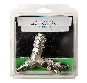 Y adapteris. 2 × savienotāji - 1 × vārsts. Euro/320